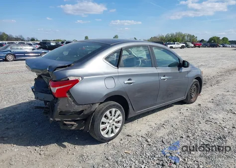 2016 Nissan Sentra S z USA, uszkodzony, nr VIN 3N1AB7APXGY332968